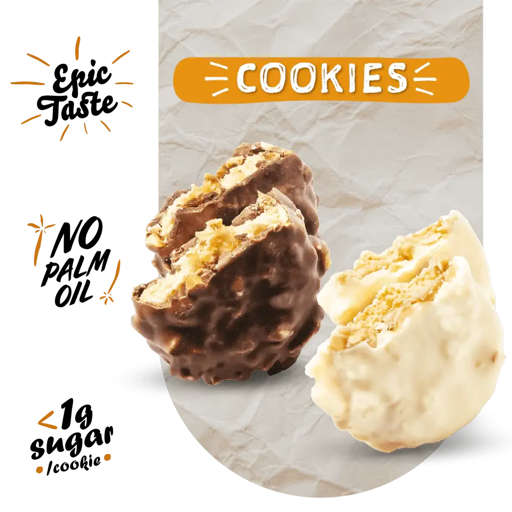 Nano Supps - Cookies Sugar Free (3 pcs)  Coconut Caramel Peanut