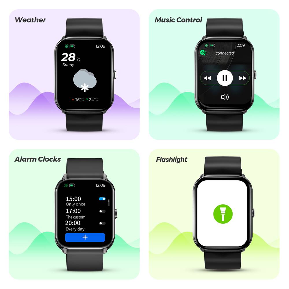 SoundPEATS Smart Watch, Model Watch1 (Updated Version)