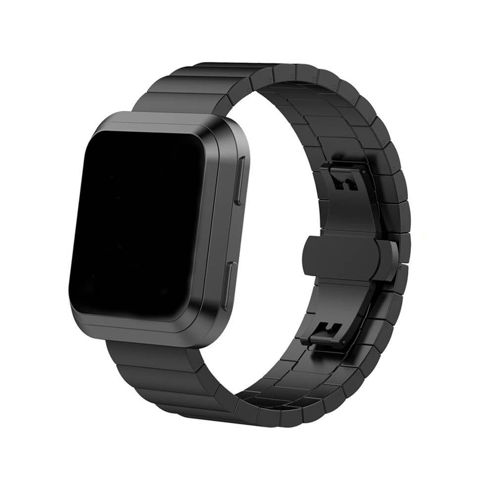 Metal Replacement Band for Fitbit Versa / Versa Lite / Versa 2 Watch  Silver
