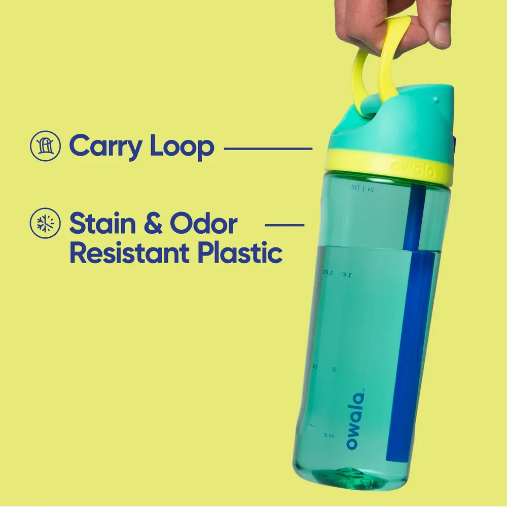 Owala FreeSip Tritan Water Bottle (730 ml)  Purple