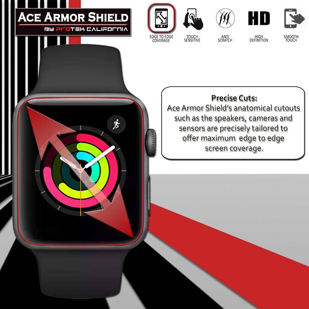 6 Pieces - Screen Protector for Apple Watch  40mm