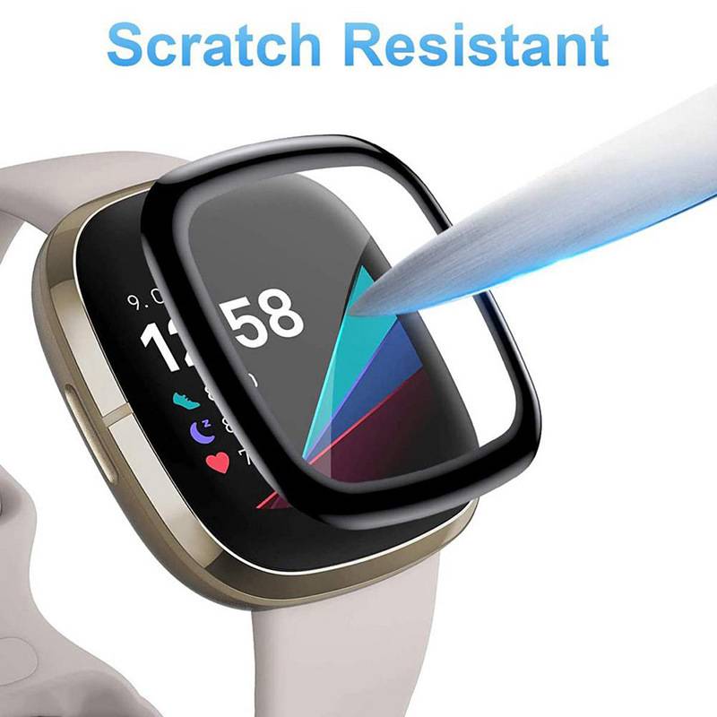 4 Pieces - Screen Protector for Fitbit Versa 3 /  Sense Watches