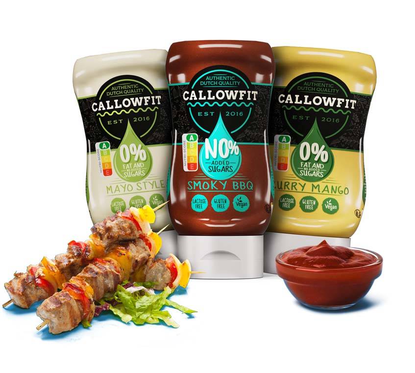 Callowfit - Healthy Sauces Fat Free (300 g)  Ketchup