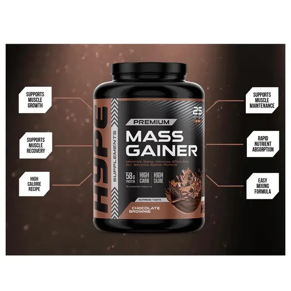  هايب - بريميوم ماس جينر (3 كجم) - Hype Premium Mass Gainer  