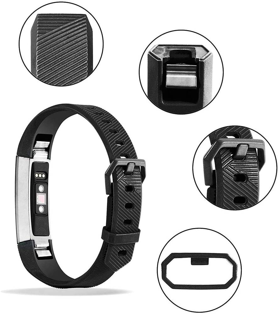 Silicon Classic Replacement Band for Fitbit Alta / Alta HR  Grey