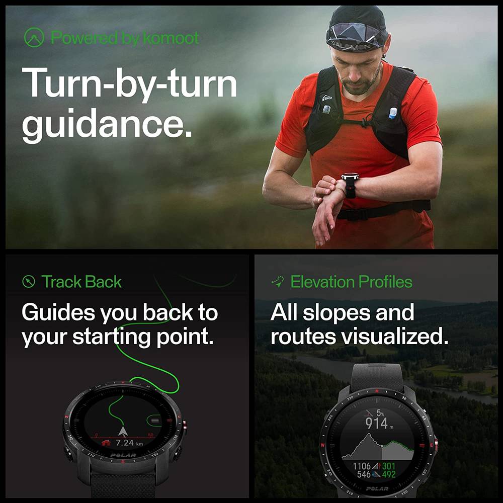 Polar Grit X Pro Sport Watch  Titan Edition