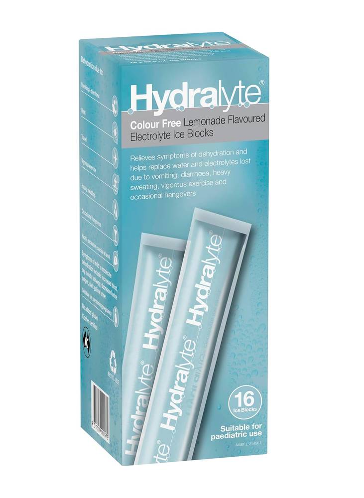 Hydralyte - Electrolyte Ice Blocks (16 Packs)