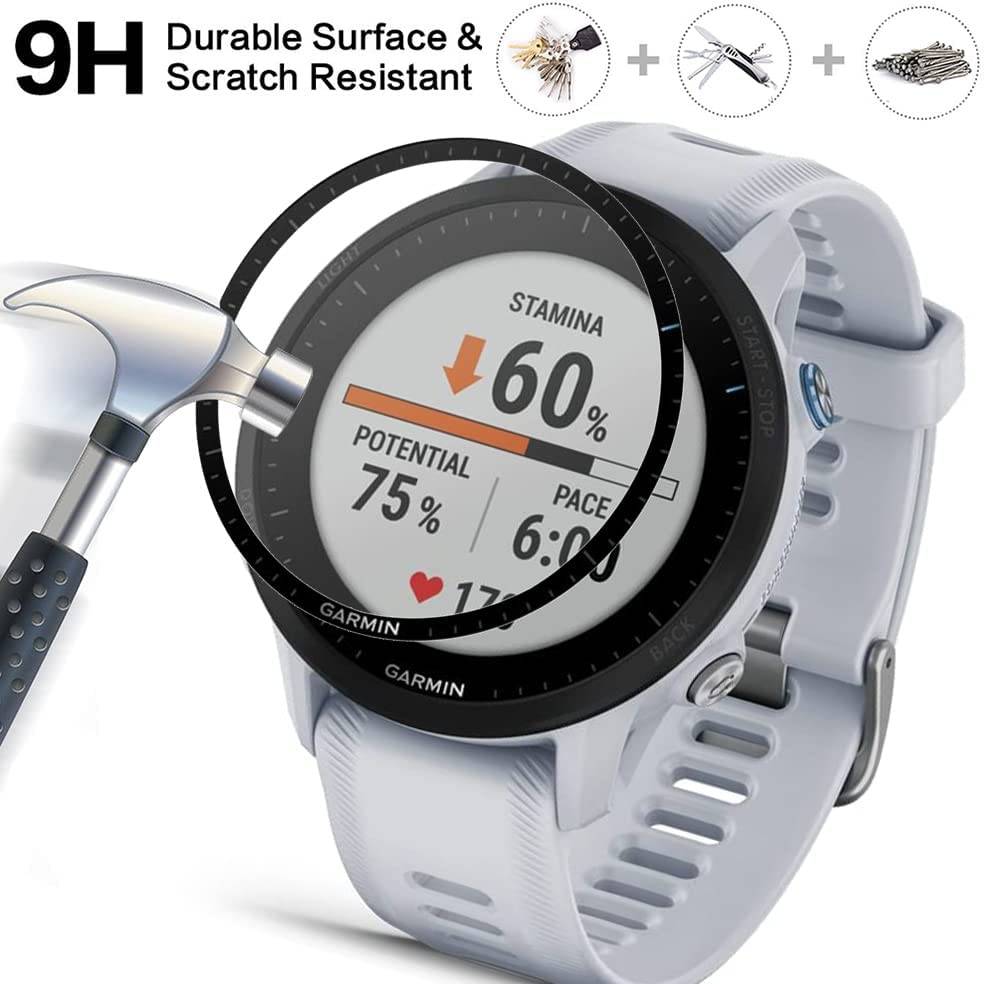 4 Pieces - 3D Screen Protector For Garmin Forerunner 955 / Forerunner 965
