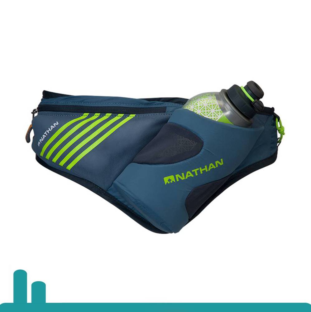 Peak Waist Pak w/ Insulated SpeedDraw Flask - Bluestone