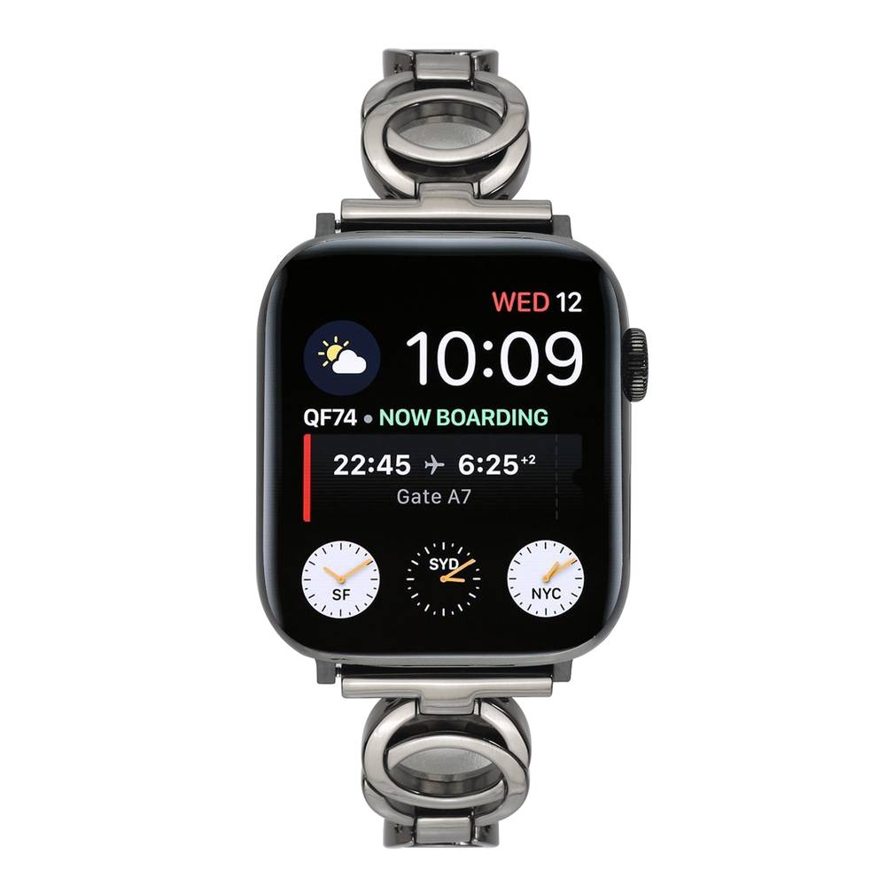 Women Strap for Apple watch   38mm-40mm-41mm  Silver