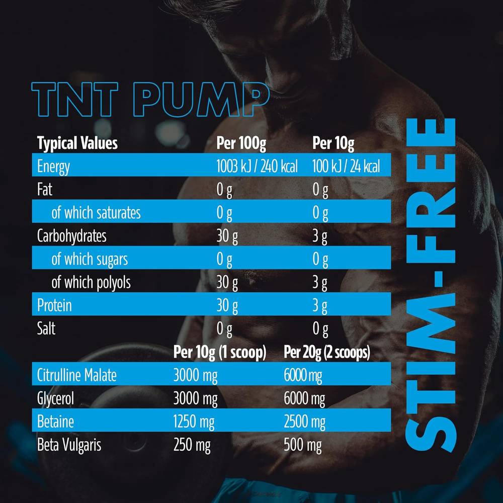  نكست نيوتريشن - تي إن تي نيوكلير بامب ماقبل التمرين (500 جم) - NXT Nutrition  TNT Nuclear Pump 
