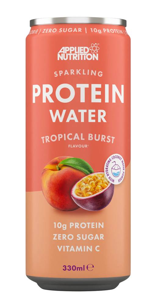  ابلايد نيوتريشن -  ماء بروتين فوار (12 علبة) - Applied Nutrition Sparkling Protein Water 