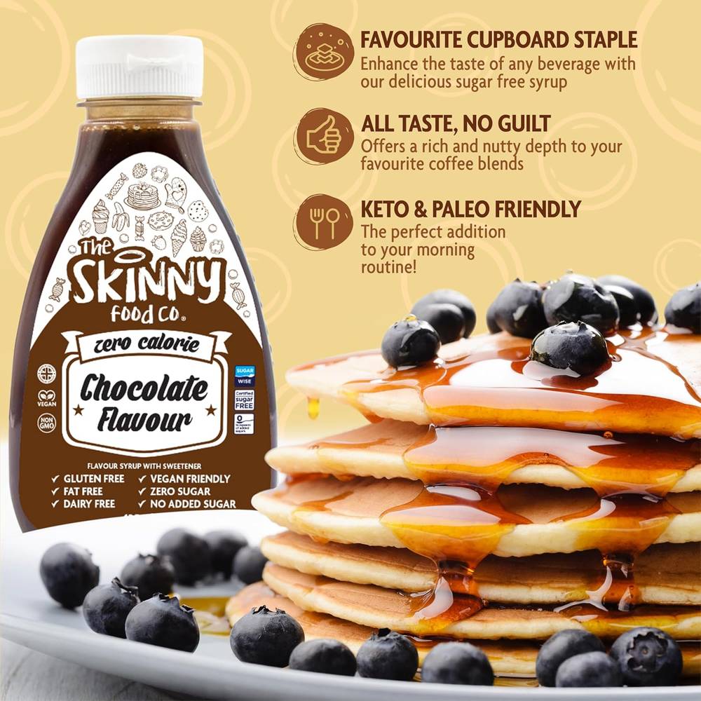 Skinny Food Co - Healthy Sauces Sugar Free (425 g)  Chocolate