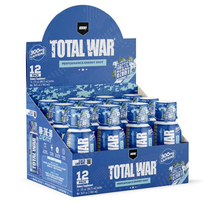  ريدكون1 - توتال وور شوت قبل التمرين (12 شوت) REDCON1 Total War Shot Pre workout 