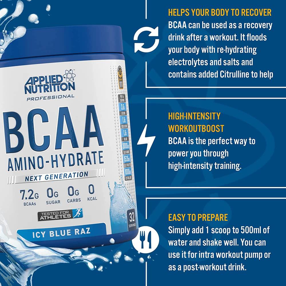 Applied Nutrition - BCAA Amino Hydrate (32 Serving)  Watermelon