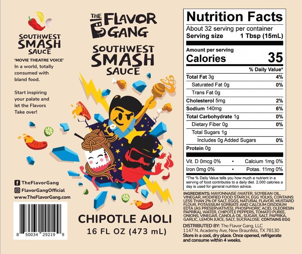  The Flavor Gang - Healthy Sauces (473 g) 