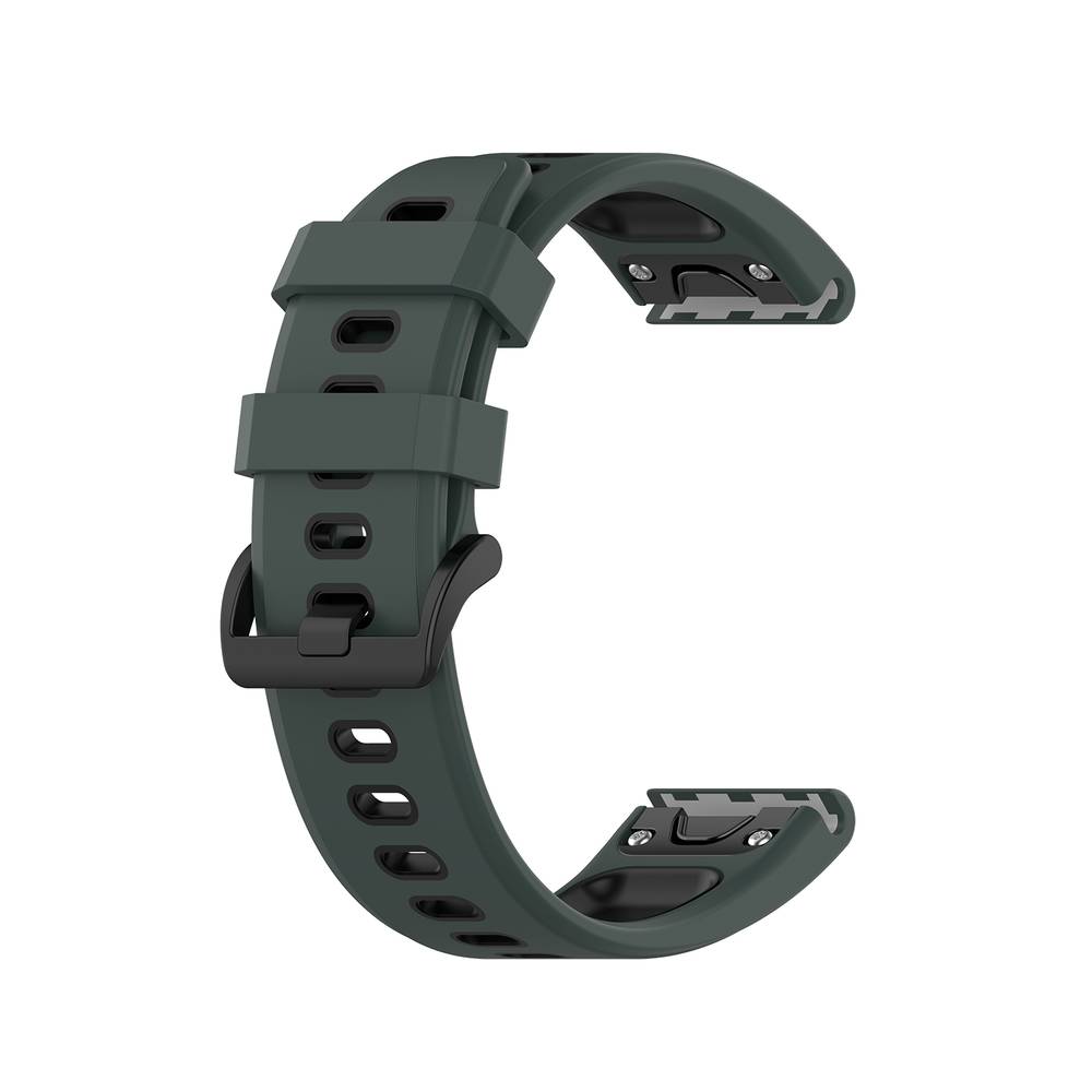 Sport Replacement Band For Garmin Fenix / Instinct / Forerunner / epix Pro (22MM)  Red/Black