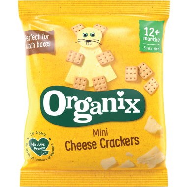 Organix - Organic Mini Cheese Crackers (3 Packs)