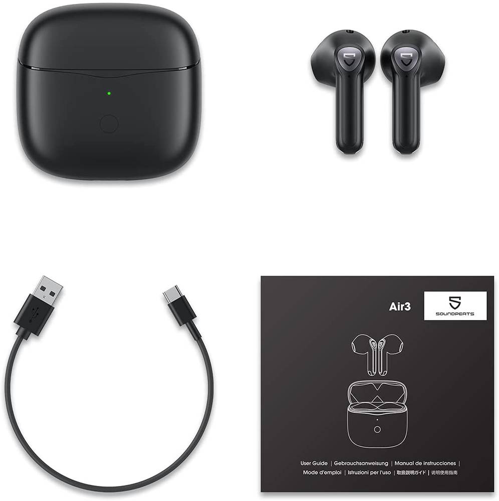 SoundPEATS Air 3 Sport Wireless Earbuds  White
