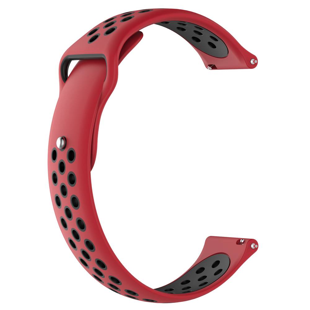 Sport Silicone Replacement Band for Kieslect Lady Lora Watch   Black & Grey