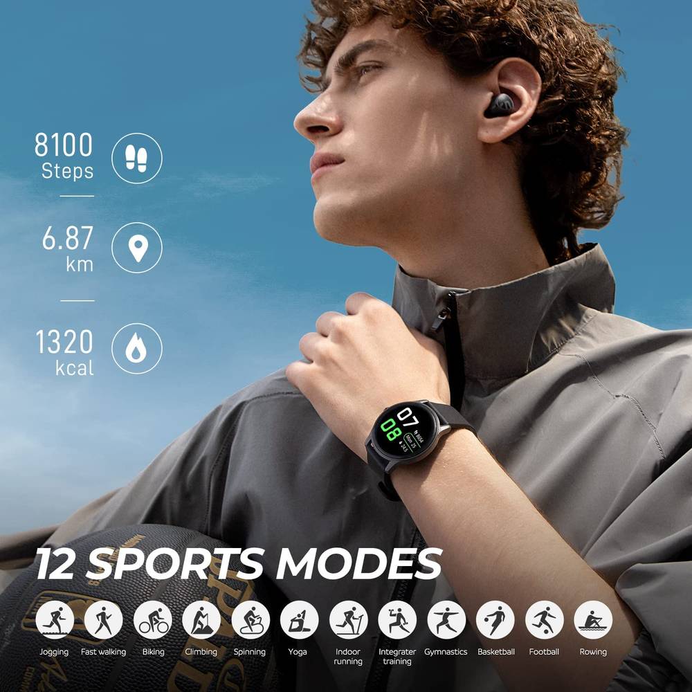 SoundPEATS Smart Watch, Model Watch 2