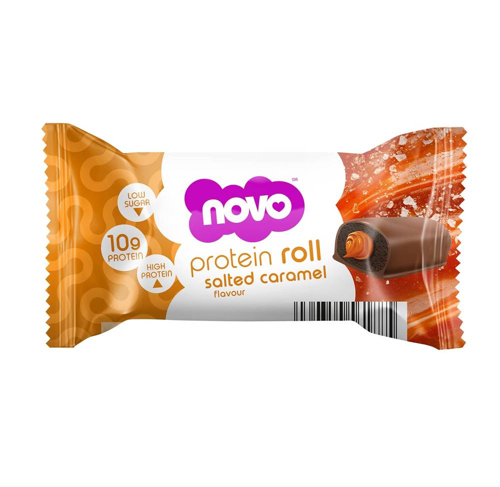  نوفو بروتين - بروتين رول بار (18 حبة) - NOVO - Protein Roll Bars 