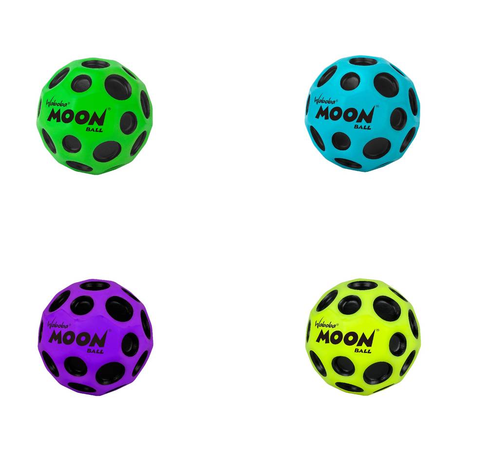 Waboba Moon, Bouncy Ball for Land Playing  Red