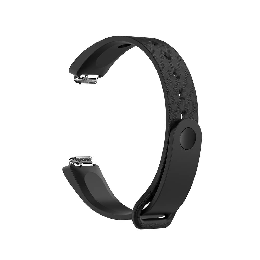 Silicone Diamond design Replacement Bands for Fitbit Inspire / Inspire HR Watch  Sangria