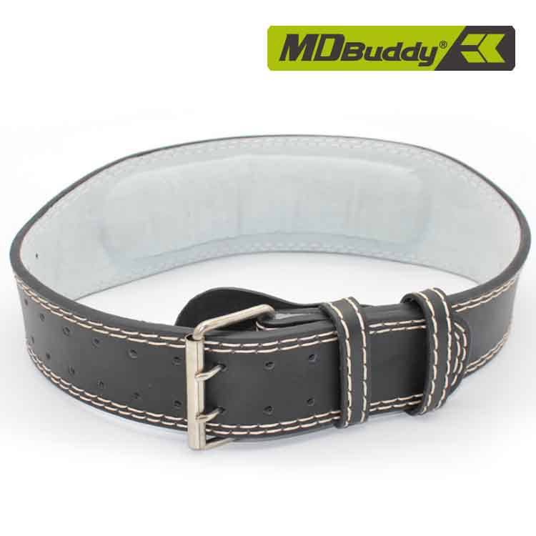 Leather Weightlifting Belt for Back Support