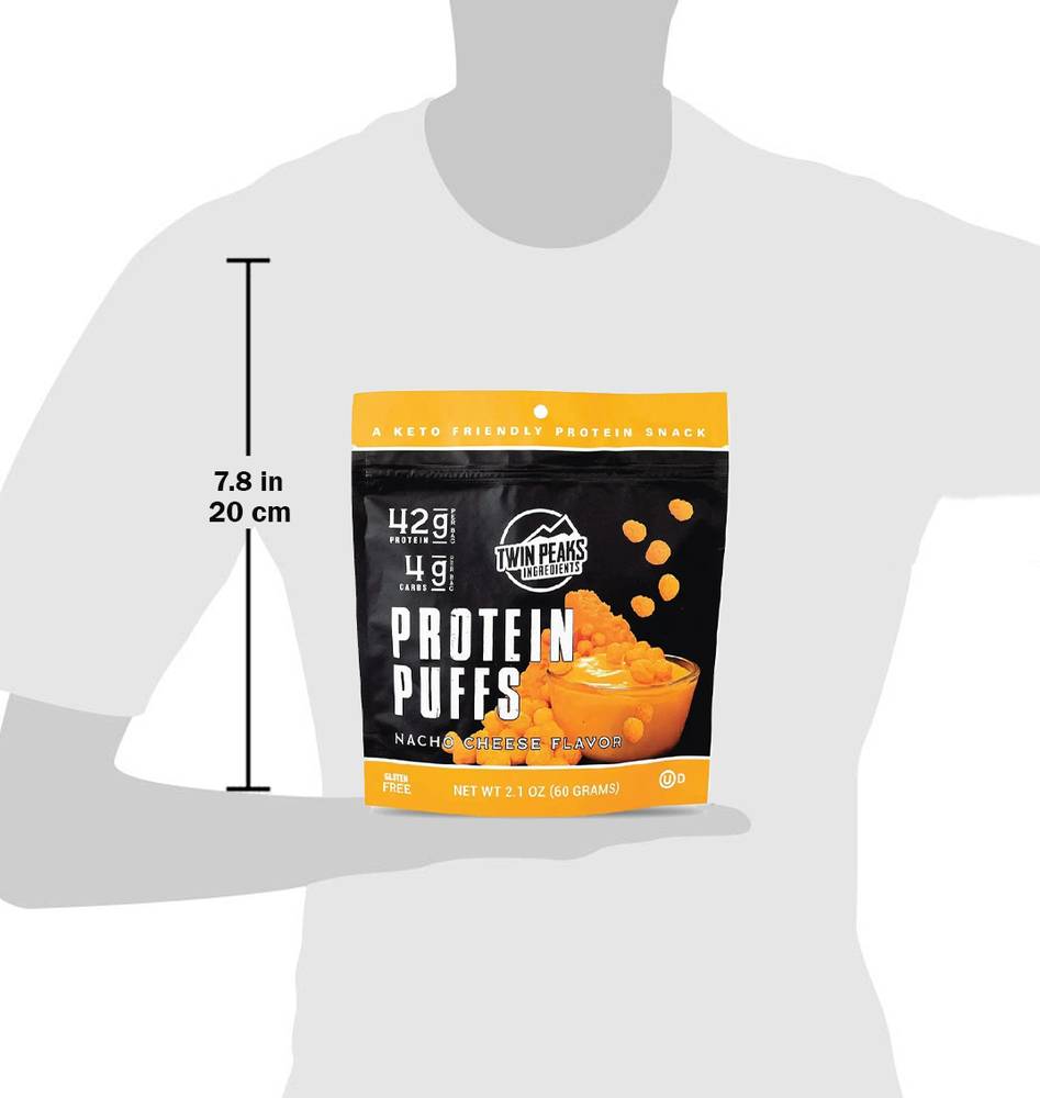 Twin Peaks - Protein Puffs Snack (60g)  BBQ