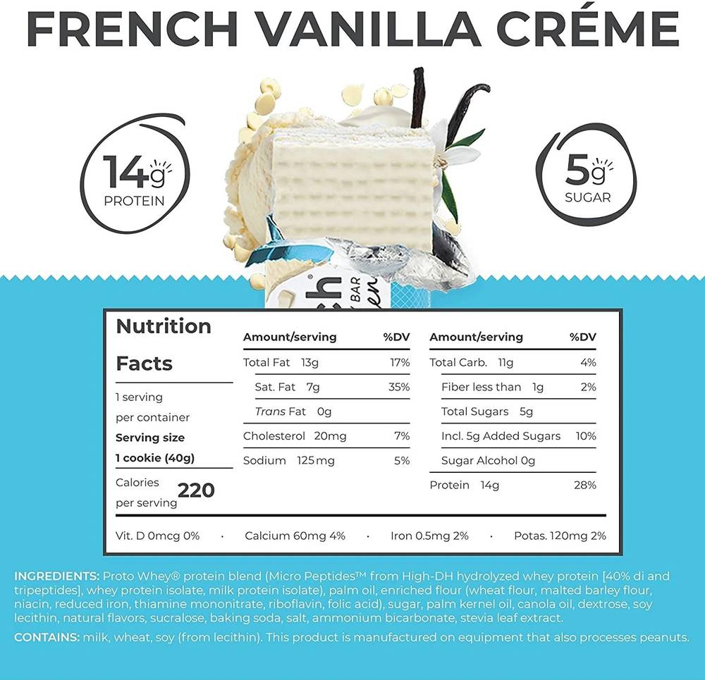  باور كرانش - بروتين بار الطاقة - Power Crunch - Protein Wafer Energy Bar 