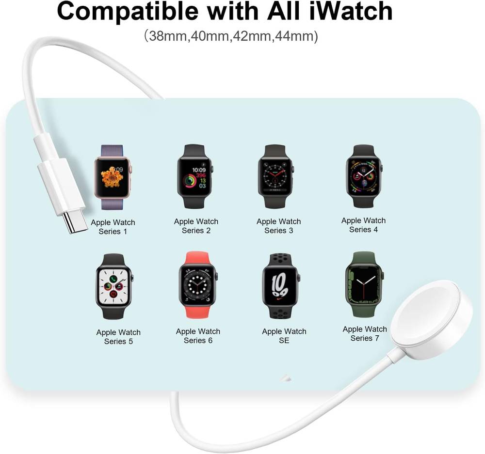 Charging Cable For Apple Watch (Type-C)