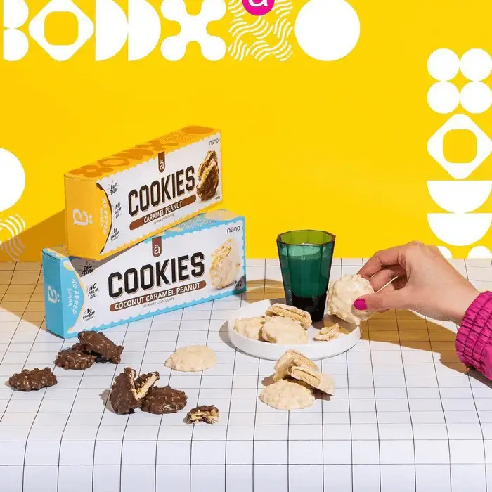 Nano Supps - Cookies Sugar Free (3 pcs)  Coconut Caramel Peanut