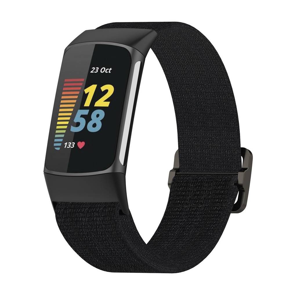 Nylon Replacement Band For Fitbit Charge 5 / Charge 6 Watch  Grey