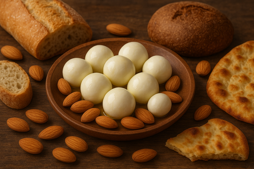 لبنة اللوز النباتية الفاخرة (حجم صغير)