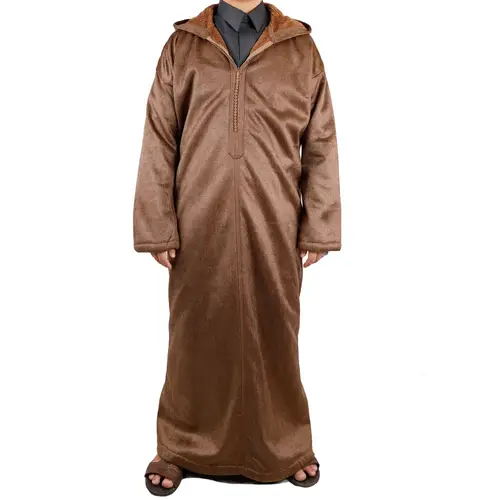 ثوب مغربي مخمل مبطن R.104