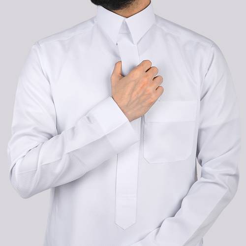 ثوب سعودي قلاب نقشة الخلية