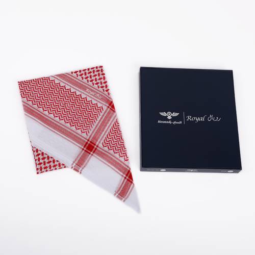 شماغ رويال أحمر كلاسيك Royal-1