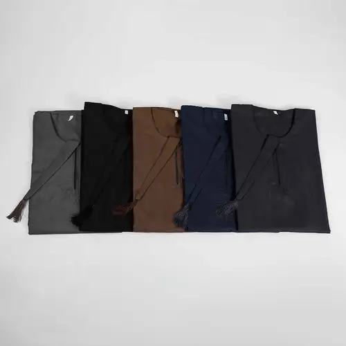 ثوب اماراتي ملون سحاب