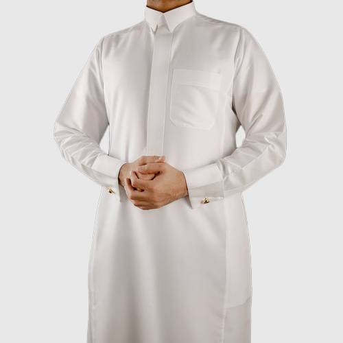 ثوب سعودي قلاب سحاب 