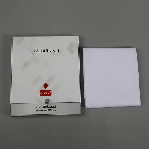 شماغ البصمة البيضاء جديد