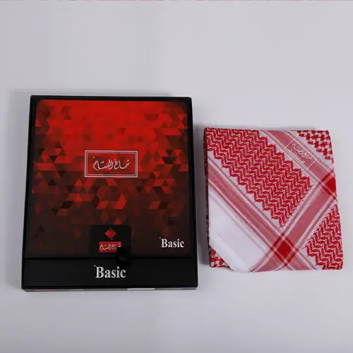شماغ البسام بيسك انجليزي
