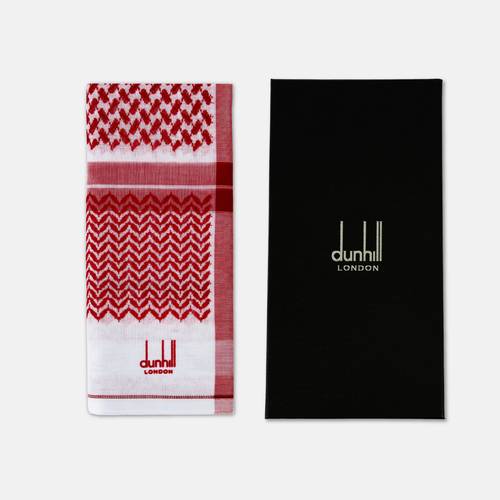 شماغ دنهل أحمر2026 dunhill