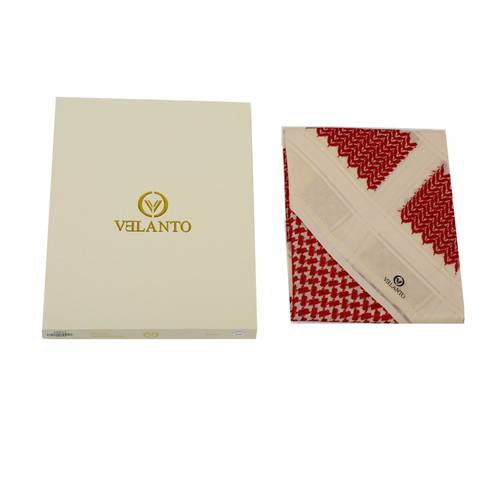 شماغ فيلانتو أحمر بيج VELANTO