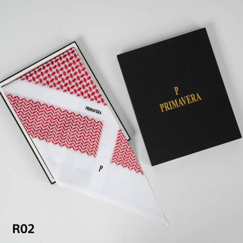 شماغ بريمافيرا أحمر R03