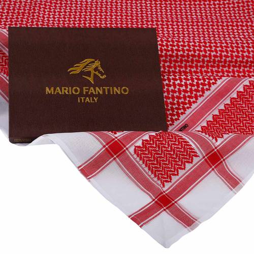 شماغ ماريو فانتينو أحمر إيطالي MF-R3