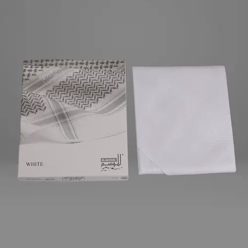 شماغ الموسم ابيض