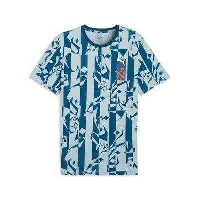 تيشيرت رجالي بوما Neymar JR Logo Tee Ocean Tropic