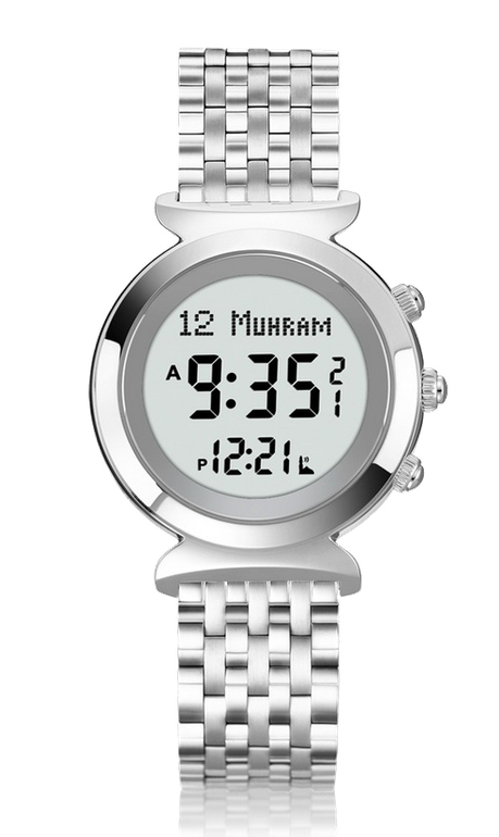 Al-Harameen men's Wrist Watch HA-6352 - Silver