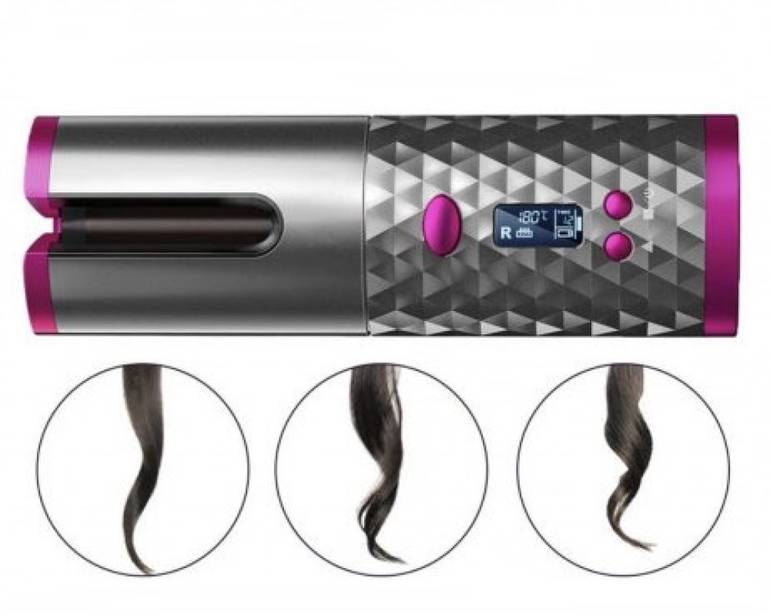 Rechargeable Cordless Hair Curler